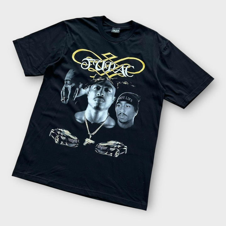 Y2K Tupac Hip Hop T-Shirt - XL