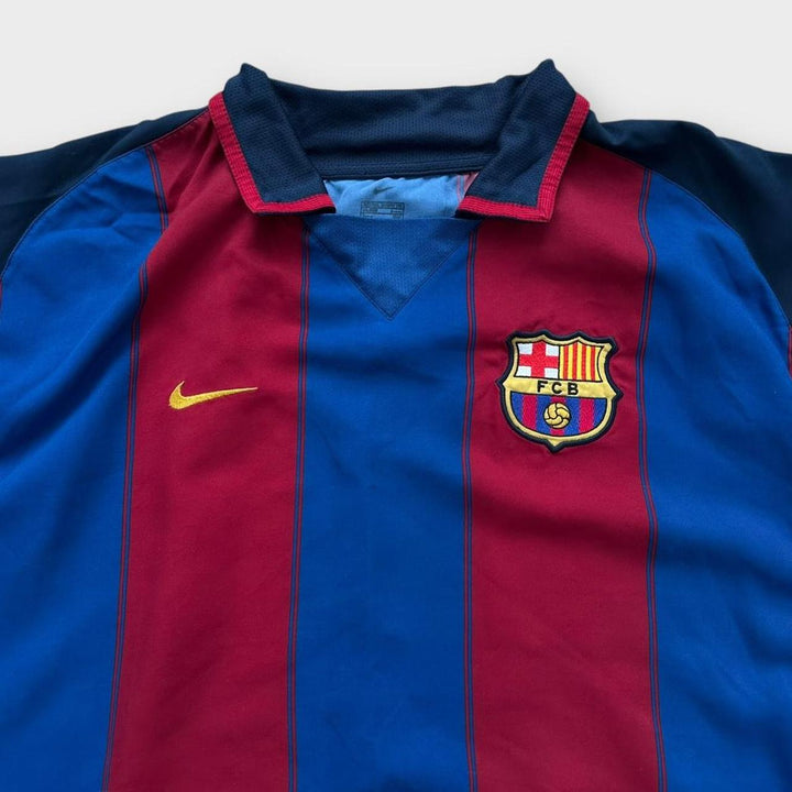 Vintage-Barcelona-Fußballtrikot – XXL