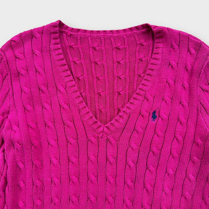 Ralph Lauren Zopfstrickpullover – Medium
