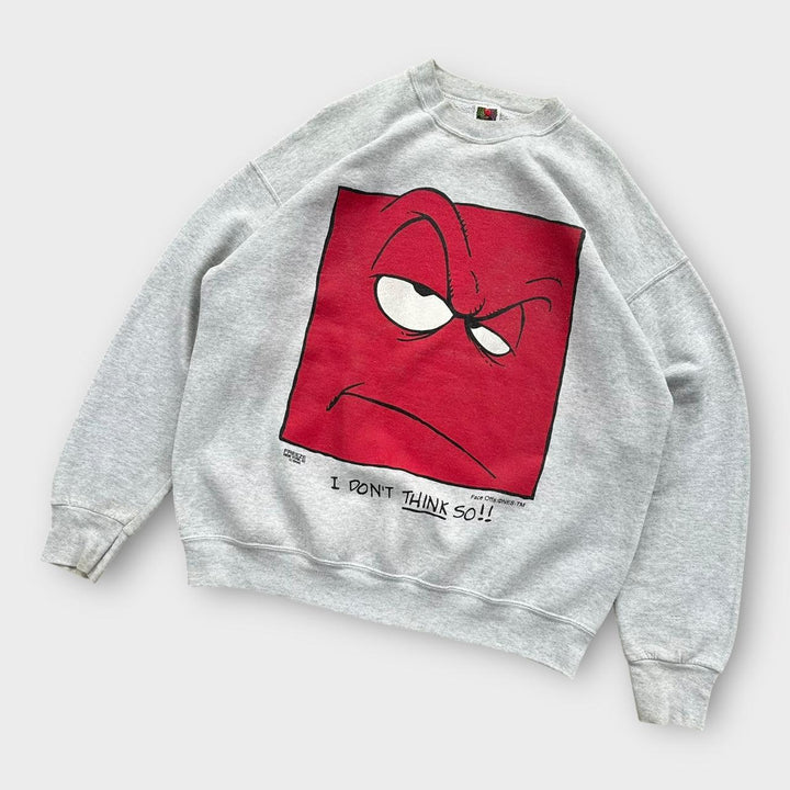 Vintage Freeze New York Grafik-Sweatshirt – XL