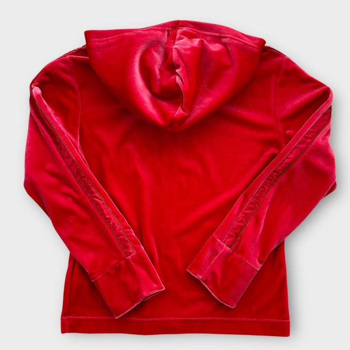 Nike Velours-Kapuzenpullover – Damengröße L