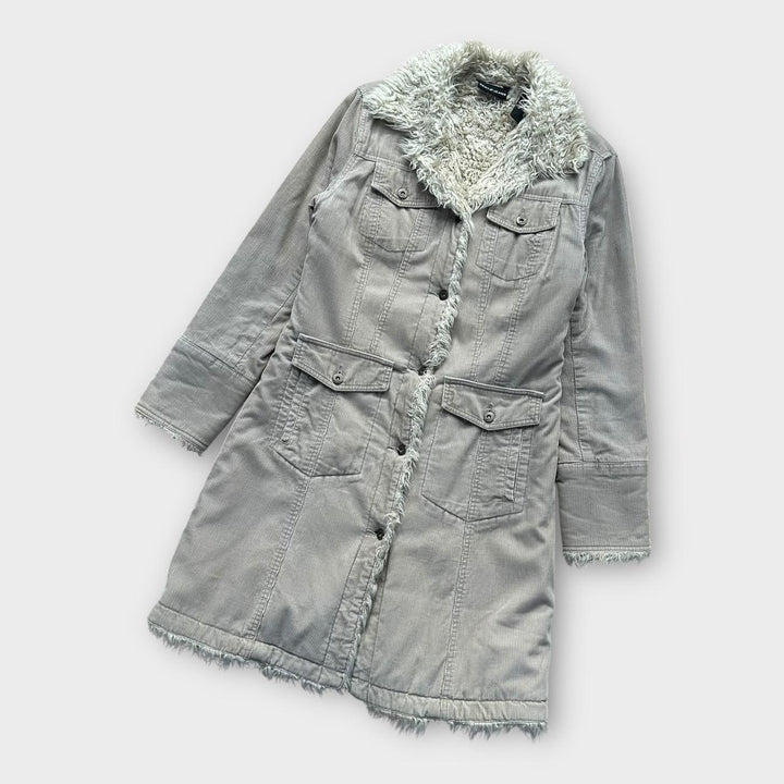 DKNY Jeans Afghan-Jacke – Damen-Medium