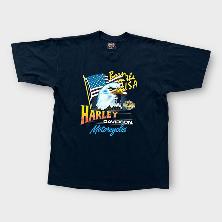 Vintage Harley Davidson Grafik-T-Shirt – XL