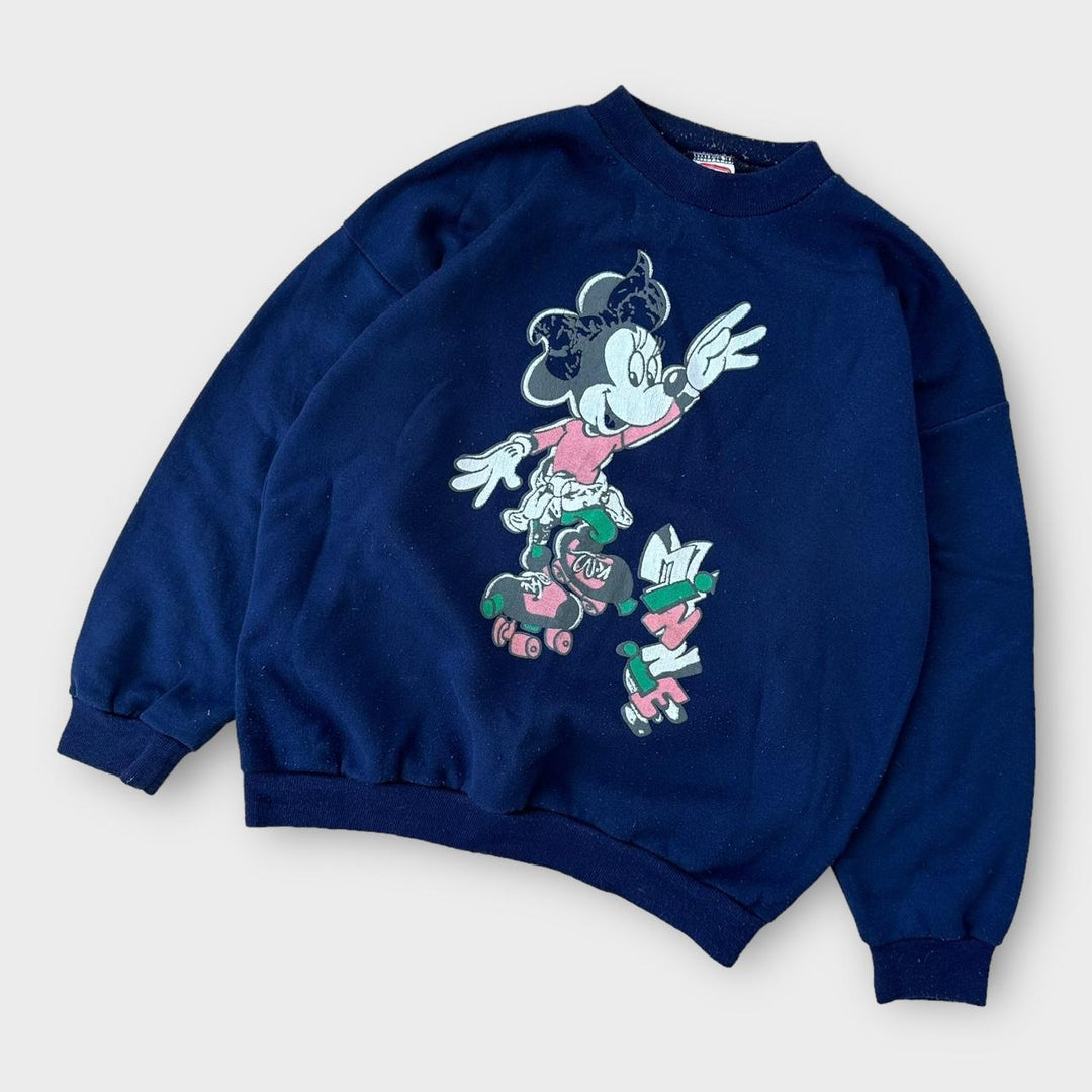 Sweatshirt mit Minnie-Mouse-Grafik – mittelgroß