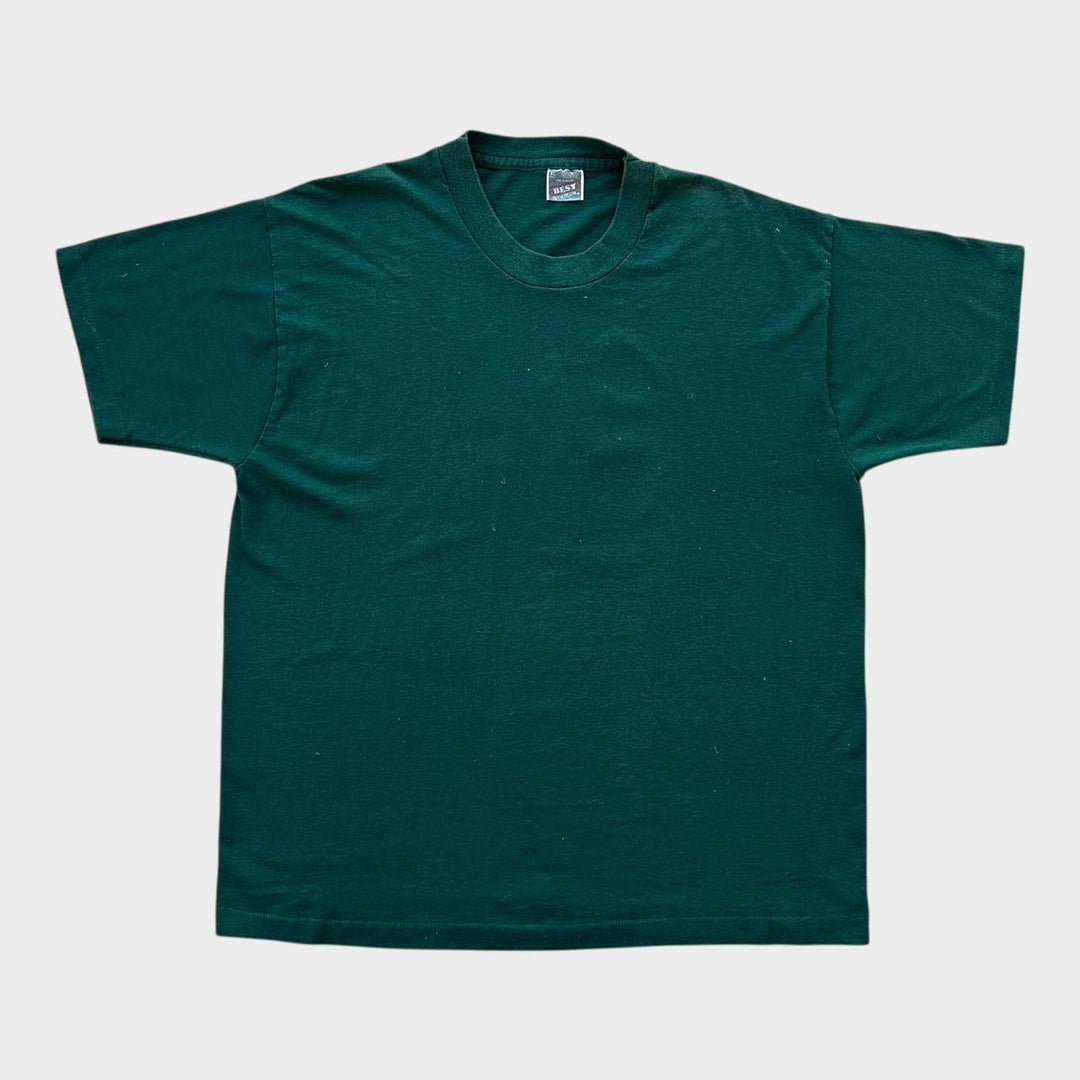 Vintage Fruit of the loom Blanko-T-Shirt - XL