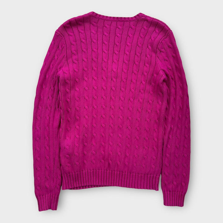 Ralph Lauren Zopfstrickpullover – Medium