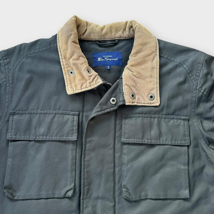 Wattierte Jacke von Ben Sherman – mittelgroß