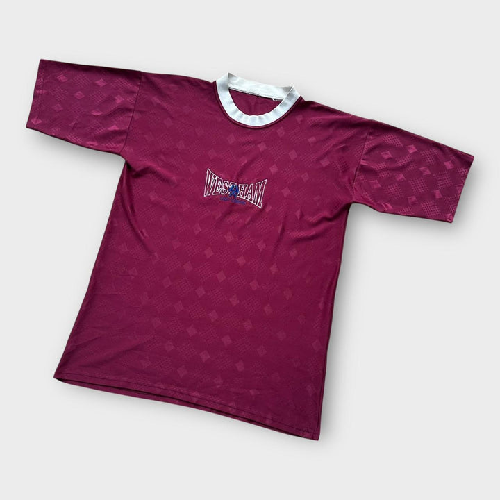 Vintage West Ham Fußballtrikot – groß
