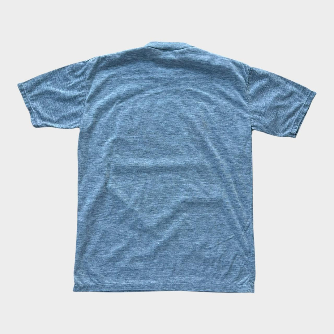 Vintage 80er Jahre Rangers Fußball-Grafik-T-Shirt – groß (passt wie ein Medium)