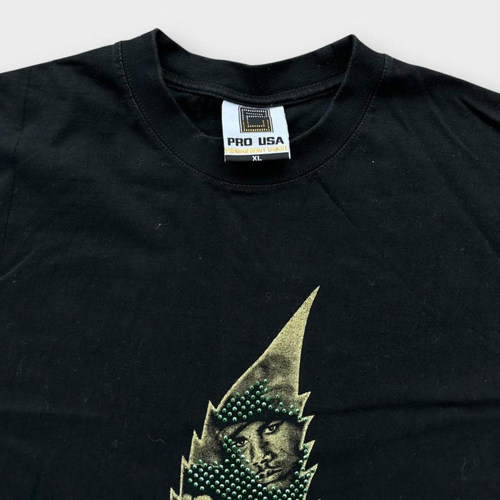 Vintage Hip-Hop Grafik-T-Shirt – XL (baggy)