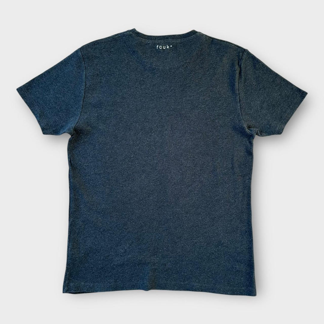 T-Shirt mit „French Connection“-Slogan – XL (passt mittelgroß)