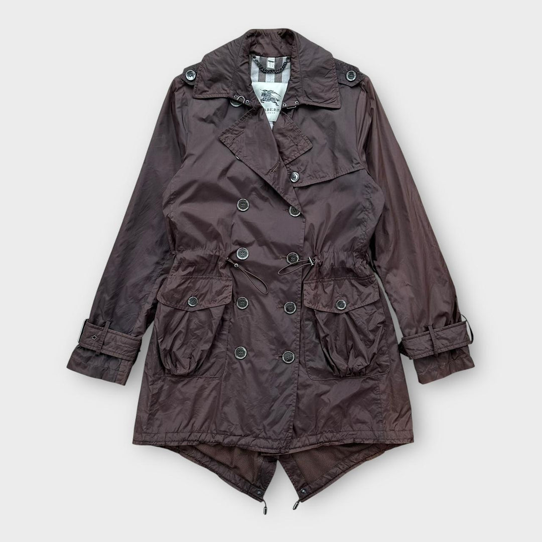 Vintage Burberry-Nylon-Trenchcoat – UK6