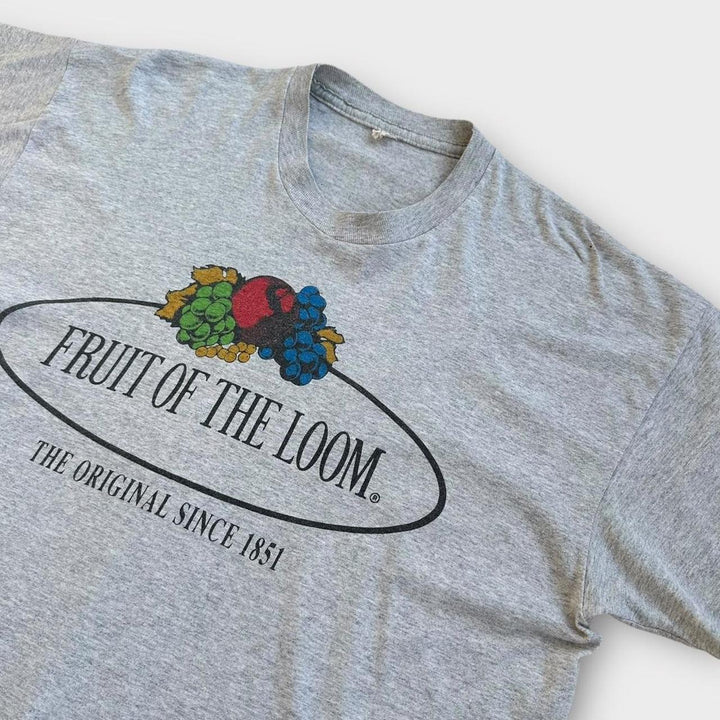 Vintage Fruit of the loom Grafik-T-Shirt – groß