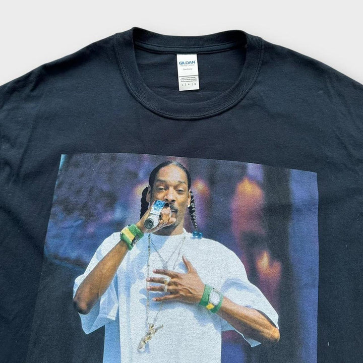Snoop Dogg Grafik-T-Shirt – groß