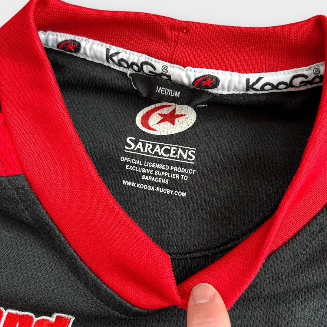 Vintage Saracens Rugby-Top – mittelgroß