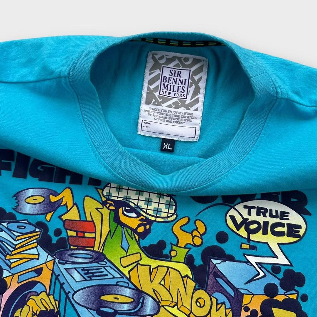 Sir Benni Miles Grafik-T-Shirt – XL