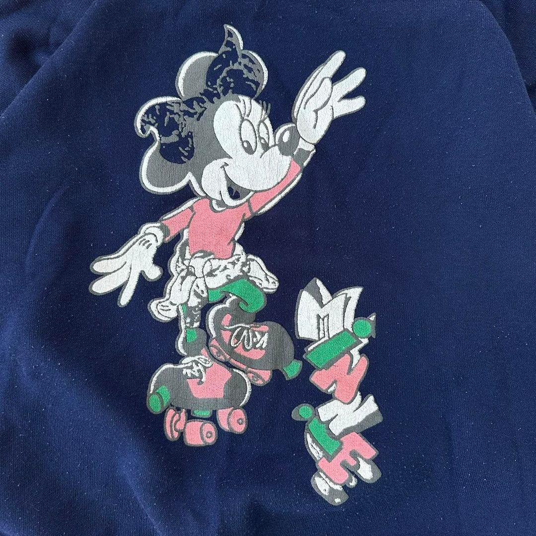 Sweatshirt mit Minnie-Mouse-Grafik – mittelgroß