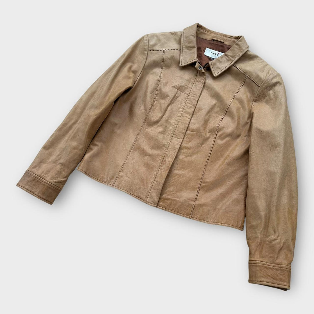 Y2K Next Lederjacke – Damen groß