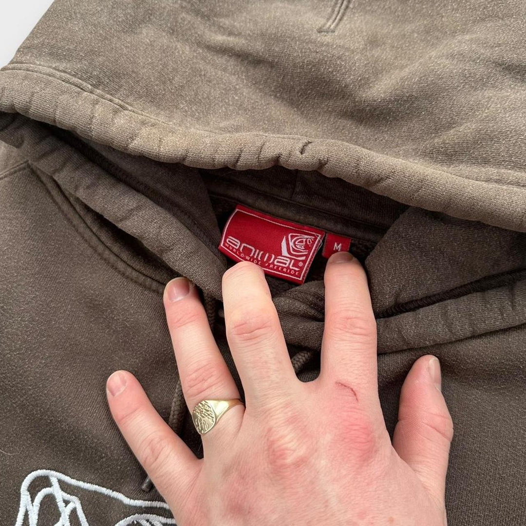 Kapuzenpullover mit Tiermotiv – mittelgroß