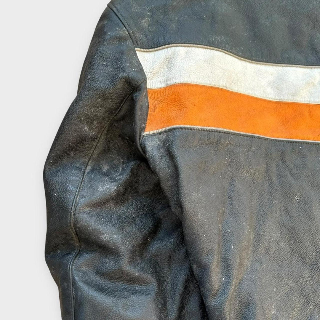 Alpinestars Leder-Bikerjacke – mittel (Maße prüfen)