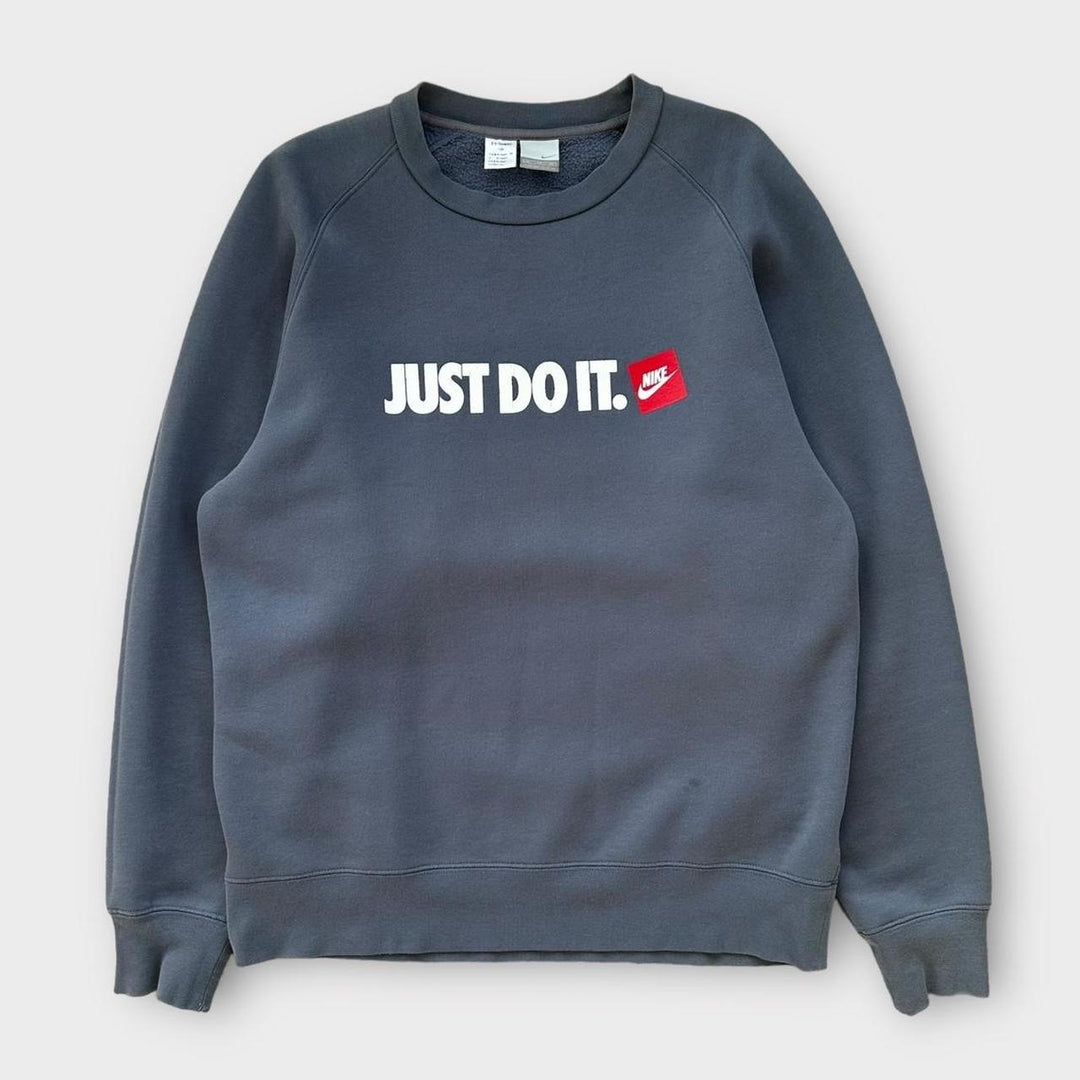 Vintage Nike Buchstabier-Sweatshirt – mittelgroß
