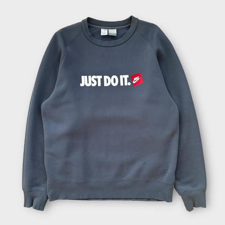 Vintage Nike Buchstabier-Sweatshirt – mittelgroß