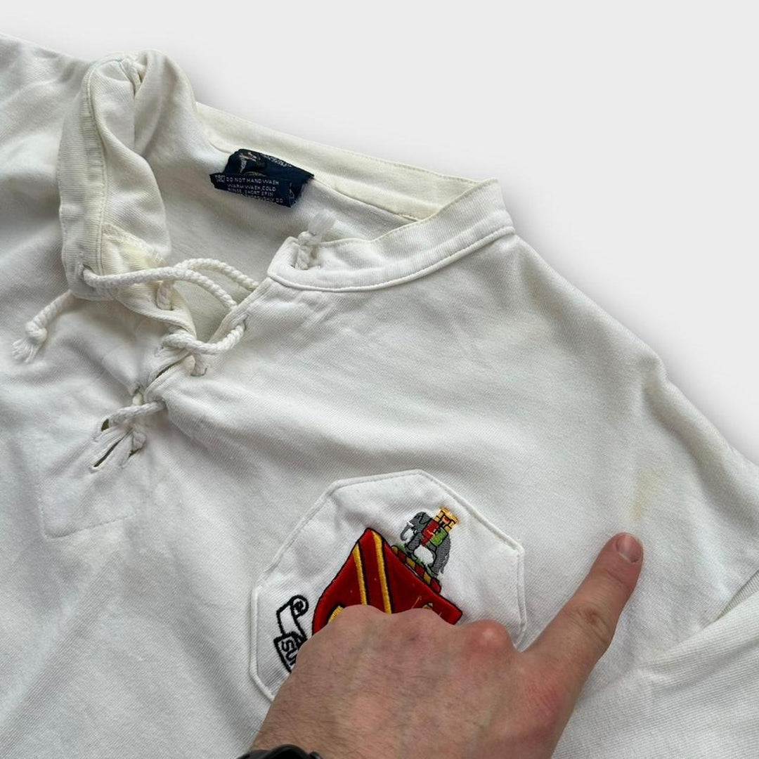 Vintage Bolton Wanderers Fußball-Top – XL