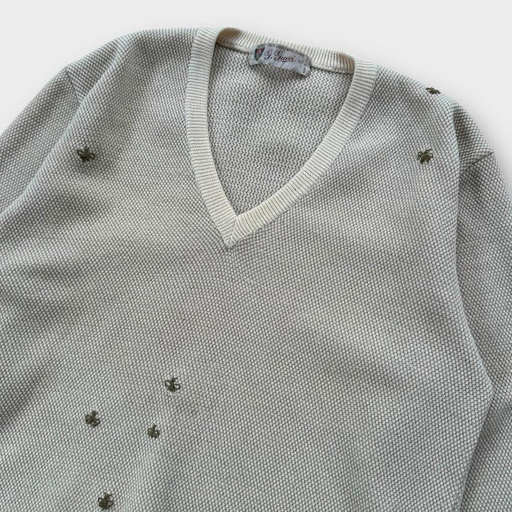 Vintage 90er Gucci Strickpullover – mittel