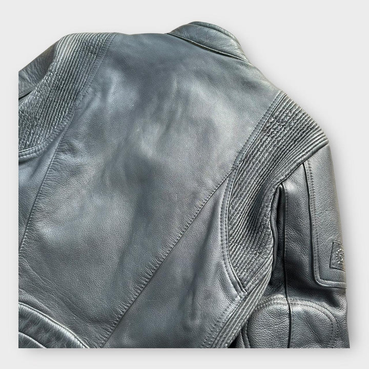 Belstaff Leder-Bikerjacke – klein (Maße prüfen)