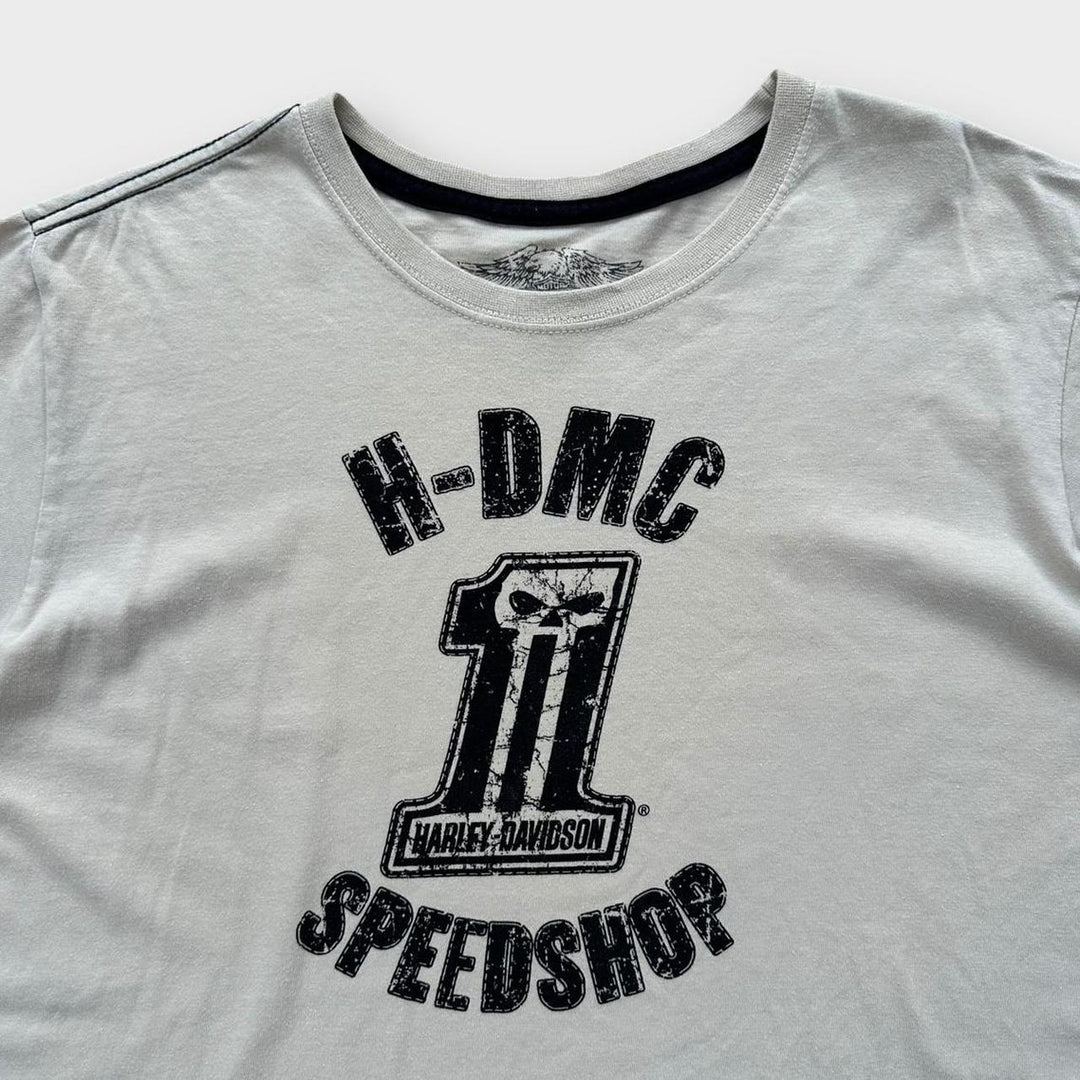 T-Shirt mit Harley-Davidson-Grafik – XL