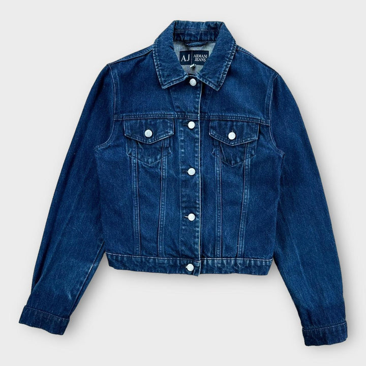 Armani Jeans Jeansjacke – uk12 (MESSUNGEN PRÜFEN)