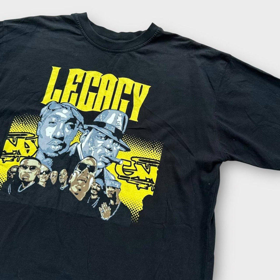 Vintage Tupac & Biggie Grafik-T-Shirt – XL