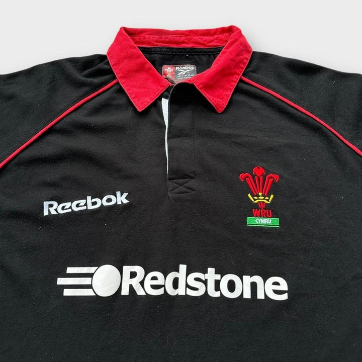 Vintage Wales Rugby-Top – groß