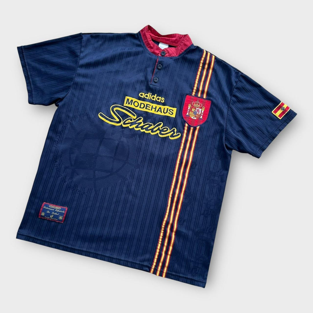 Vintage Spanien Fußballtrikot - XL