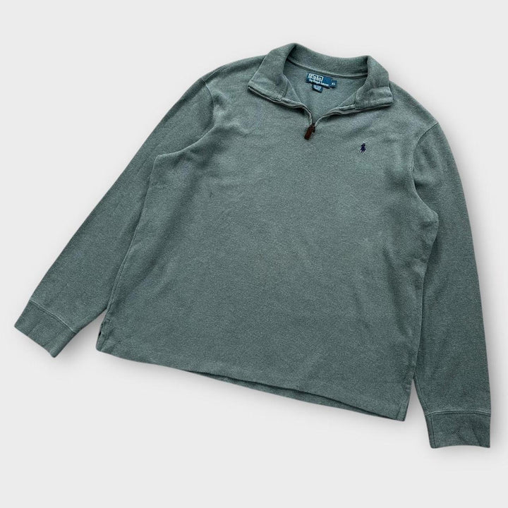 Polo Ralph Lauren Pullover mit Viertelreißverschluss – XL