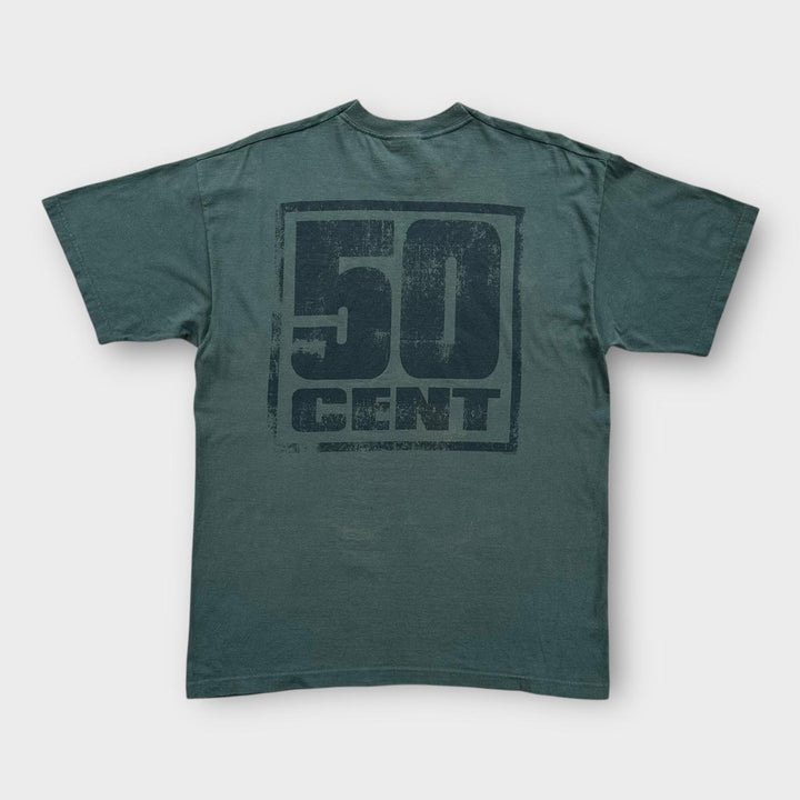 50 Cent G-Unit Grafik-T-Shirt – groß