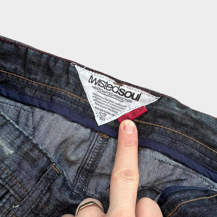 Twisted Soul Y2K Jeans – 36x32