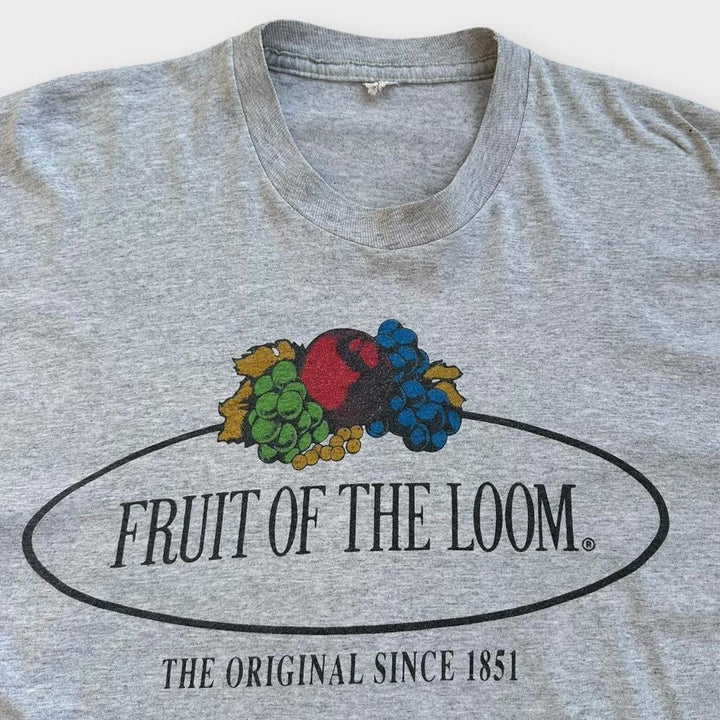 Vintage Fruit of the loom Grafik-T-Shirt – groß