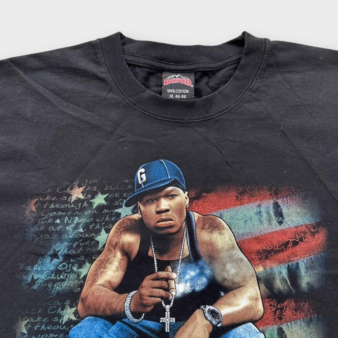 50 Cent Grafik-T-Shirt – XL