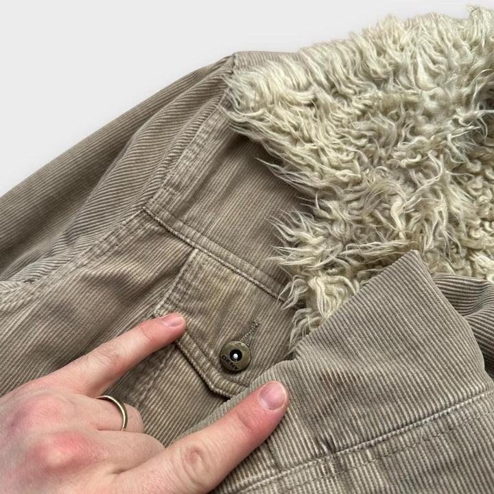 DKNY Jeans Afghan-Jacke – Damen-Medium