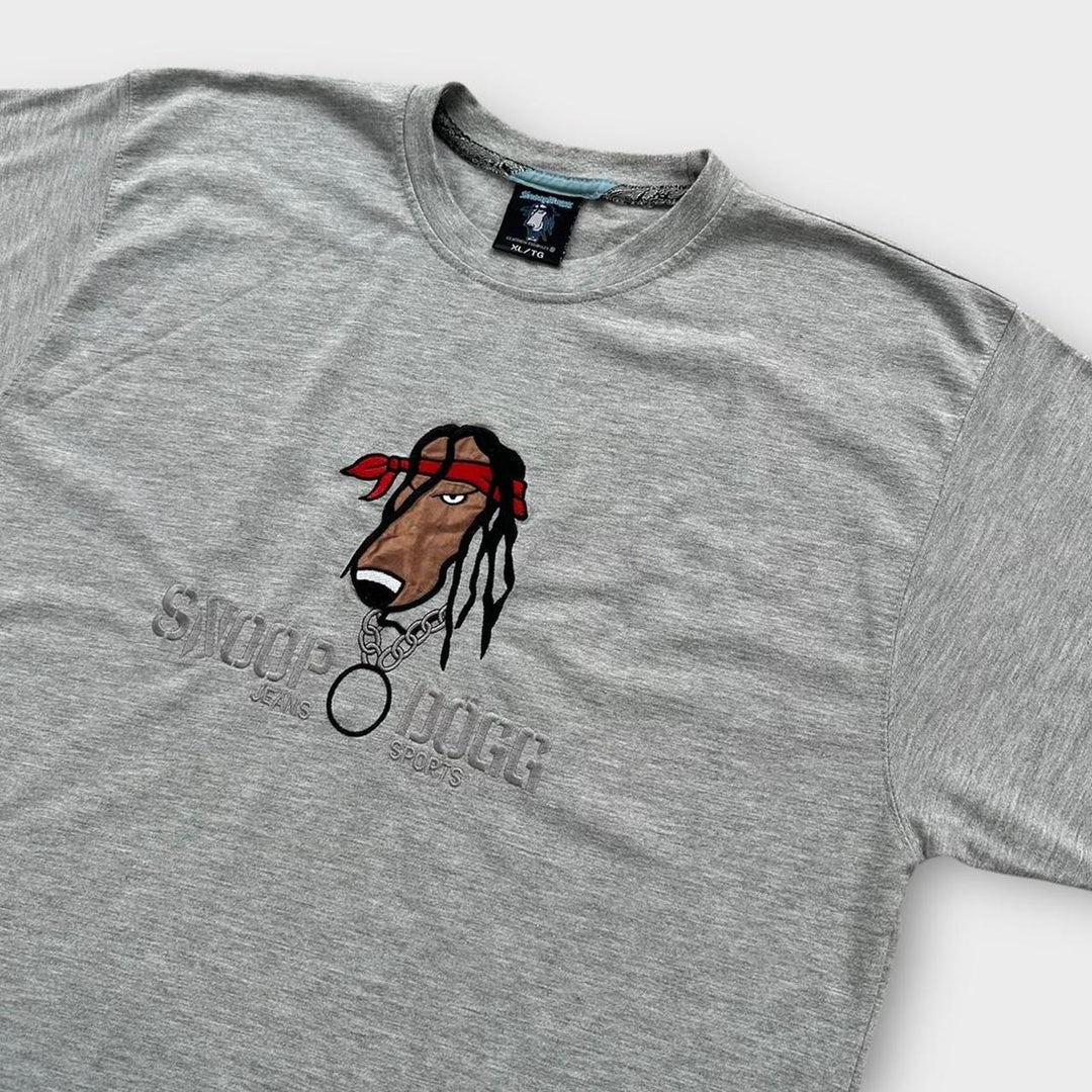 Snoop Dogg Bekleidungsunternehmen buchstabiert T-Shirt – XL