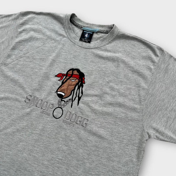 Snoop Dogg Bekleidungsunternehmen buchstabiert T-Shirt – XL