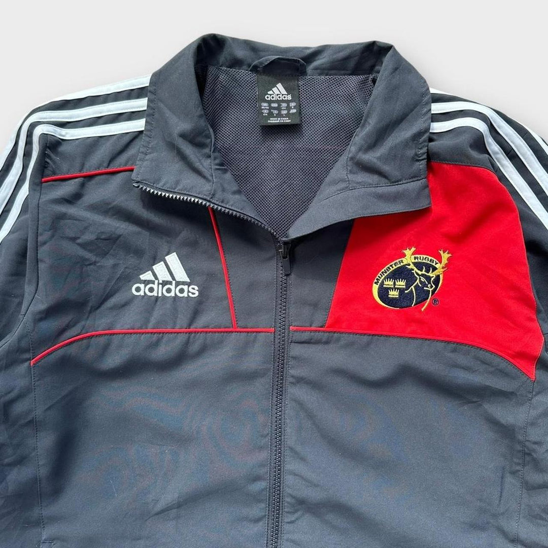 Vintage Munster Rugby-Trainingsjacke – mittelgroß