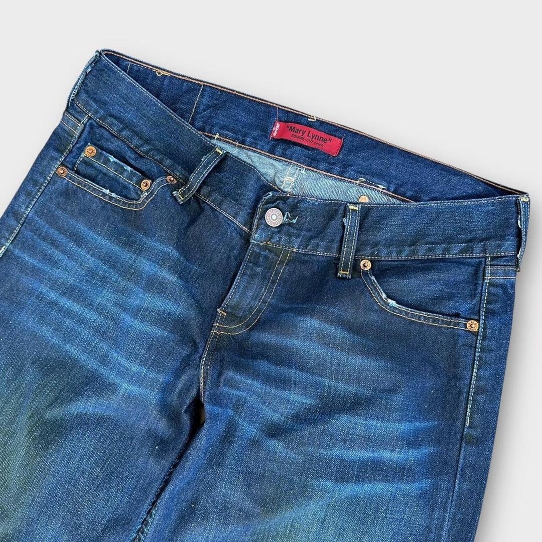 Levi-Jeans mit weitem Bein „Mary Lynne“ – Taille 34