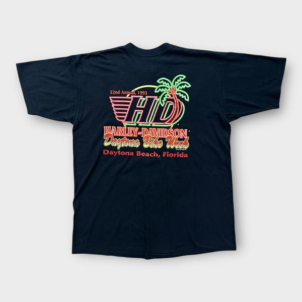 Vintage Harley Davidson Grafik-T-Shirt – XL