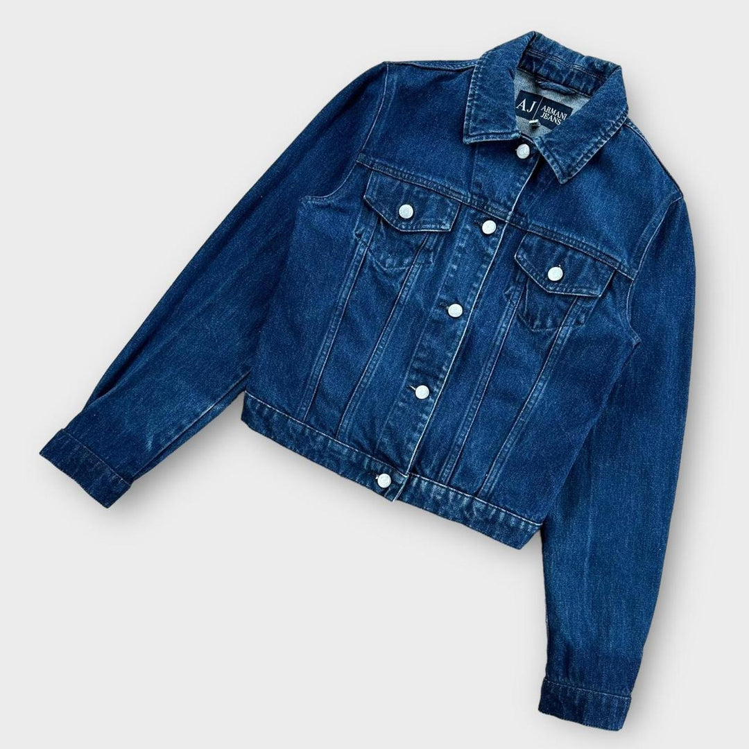 Armani Jeans Jeansjacke – uk12 (MESSUNGEN PRÜFEN)