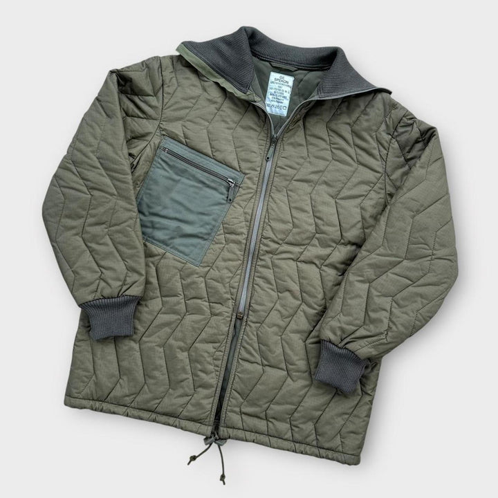 Vintage deutsche Militär-Linerjacke – mittelgroß