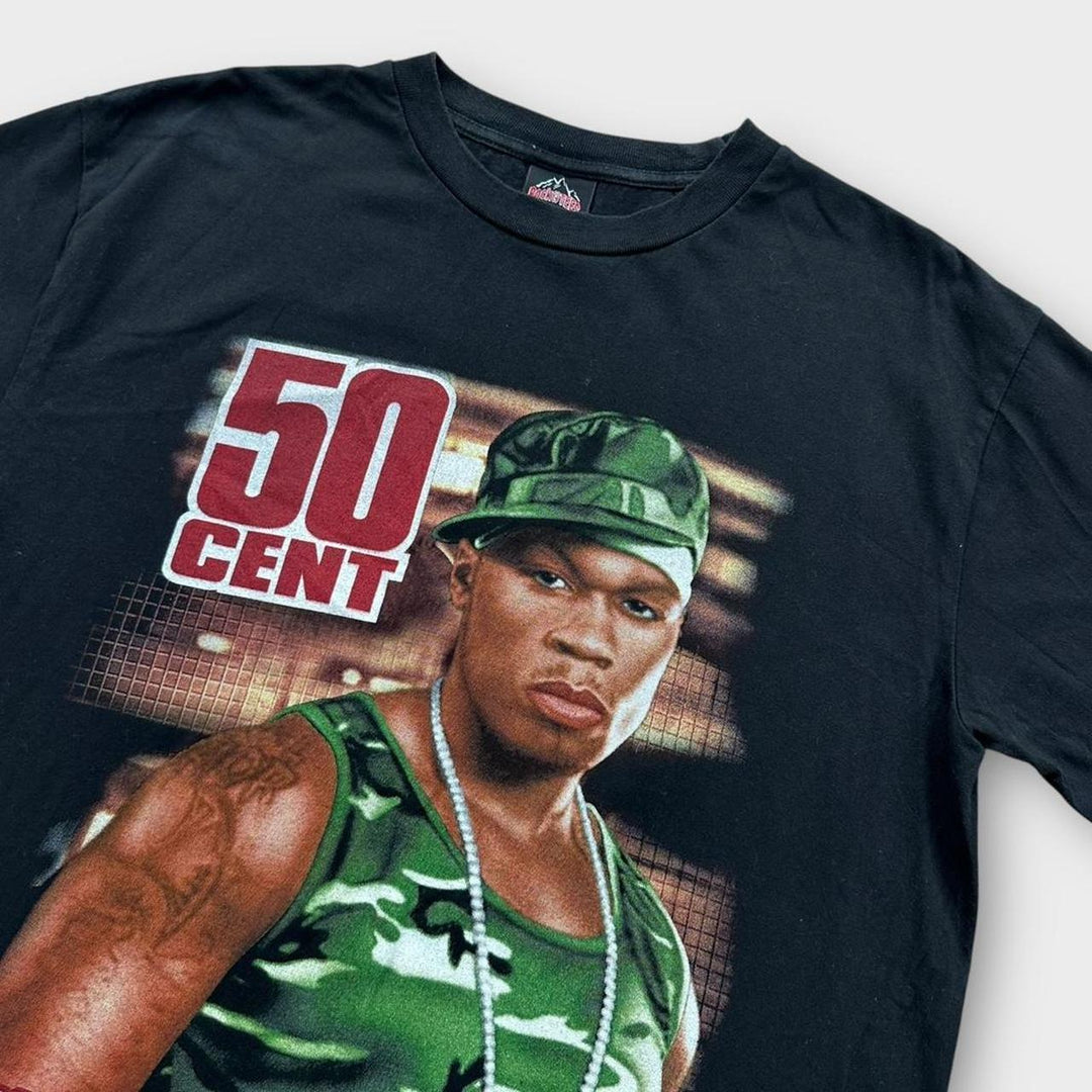 50 Cent Grafik-T-Shirt – XL