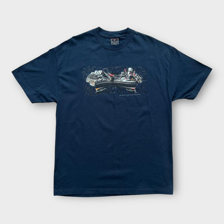 Y2K-Hip-Hop-Grafik-T-Shirt – XL