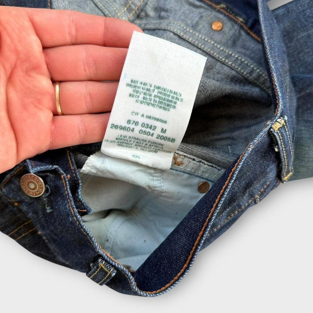 Levi-Jeans mit weitem Bein „Mary Lynne“ – Taille 34